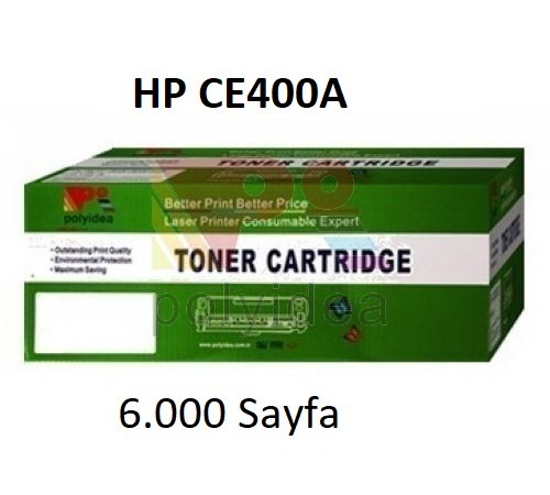 HP CE400A  Siyah Toner
